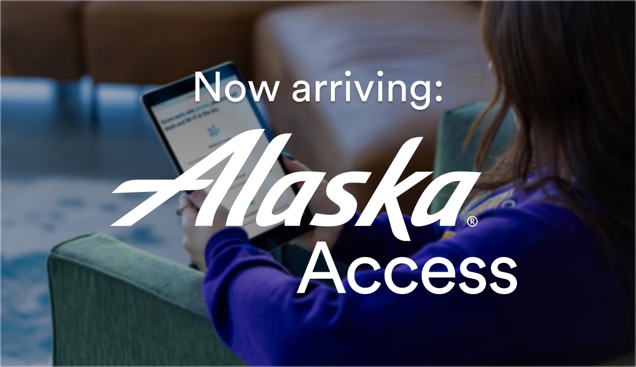 Now arriving: Alaska Access.